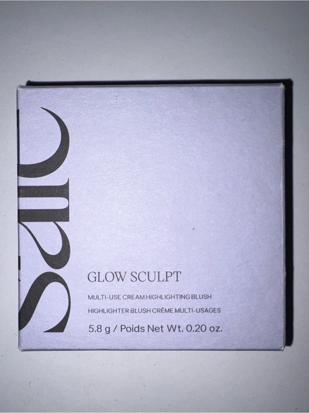 Saie Glow Sculpt Multi-Use Cream Highlighter Blush - Lavender Boxed